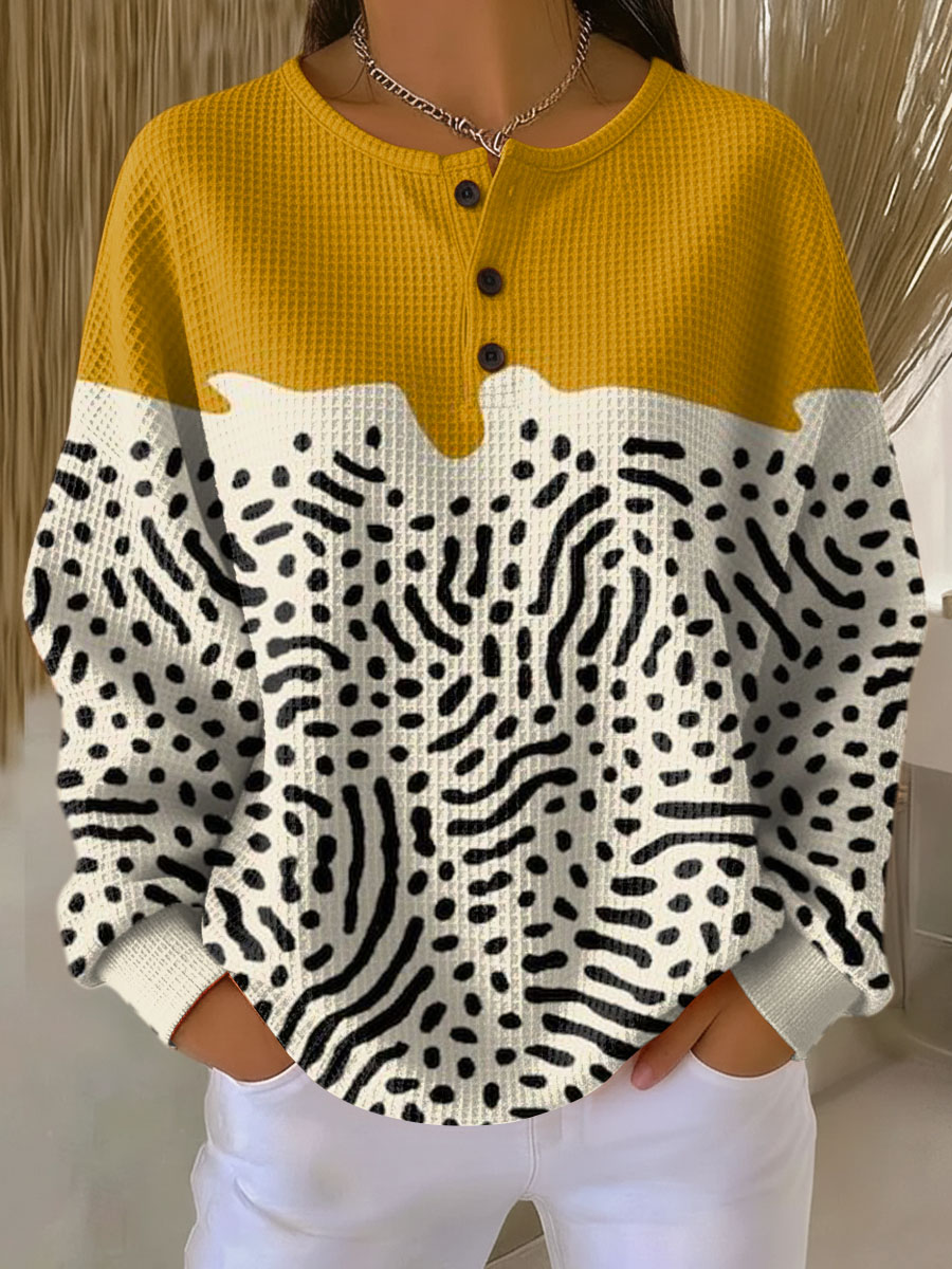 Women's Elegant Long Sleeve Sweater - Vonnera