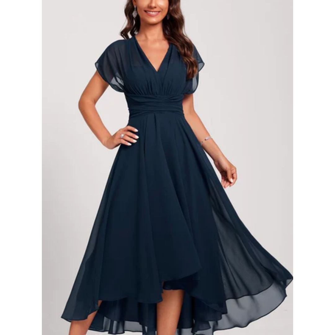 Women's Chiffon Evening Dress - Vonnera