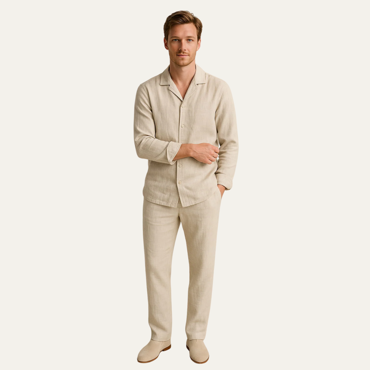Linen Bedding Set Breathable