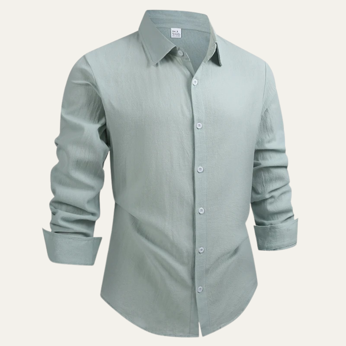 Men's Linen Cotton Business Shirt