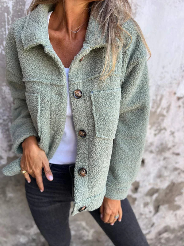 Womens Lapel Collar Jacket