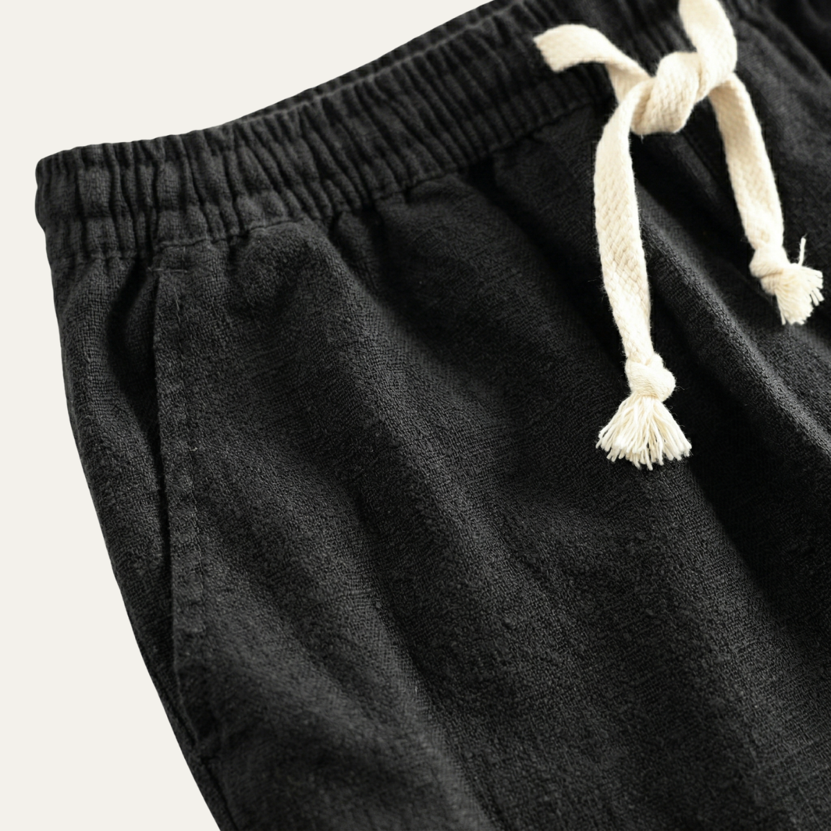 Men's Slim Fit Drawstring Beach Shorts