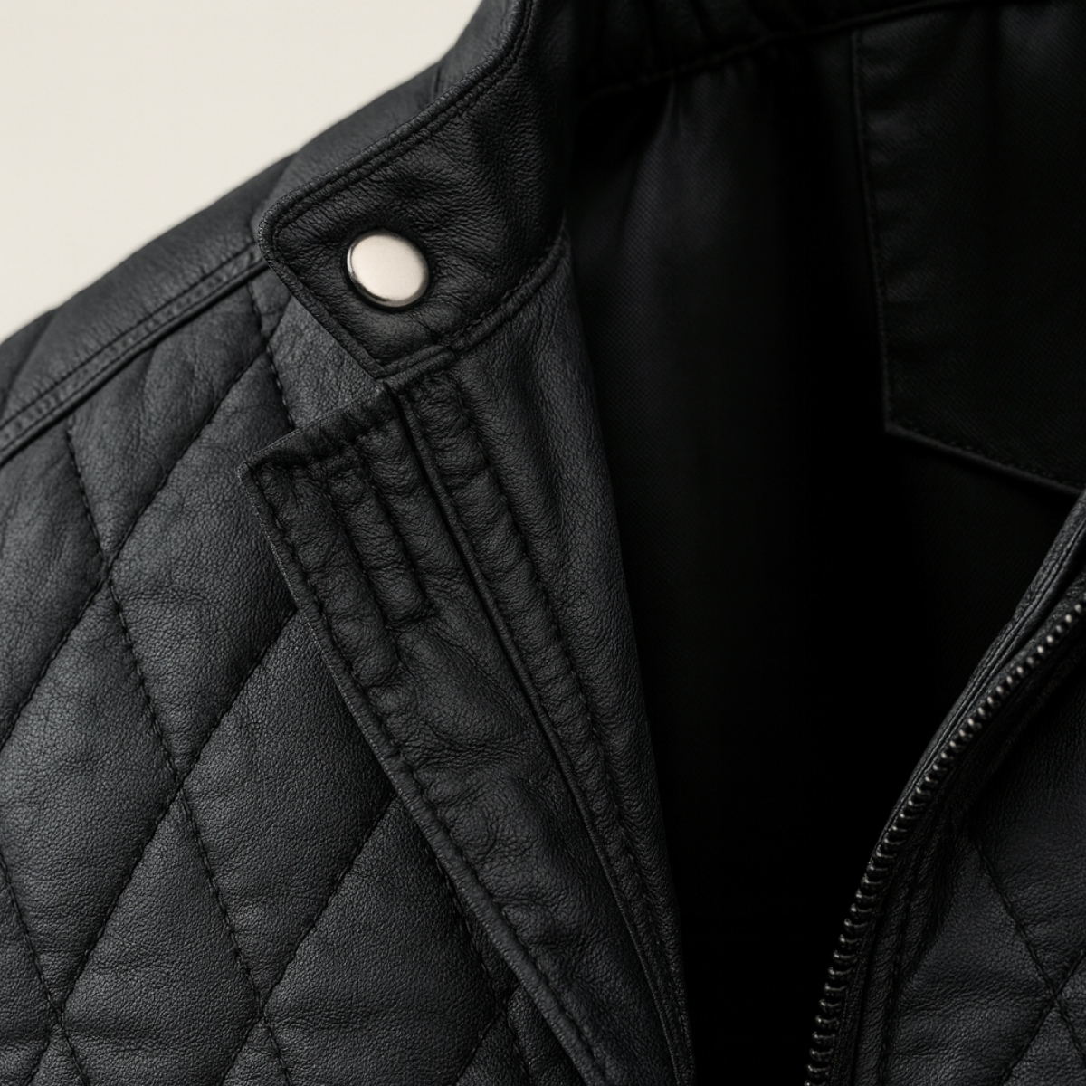 Men's Lightweight Padded Quilted Winter Jacket