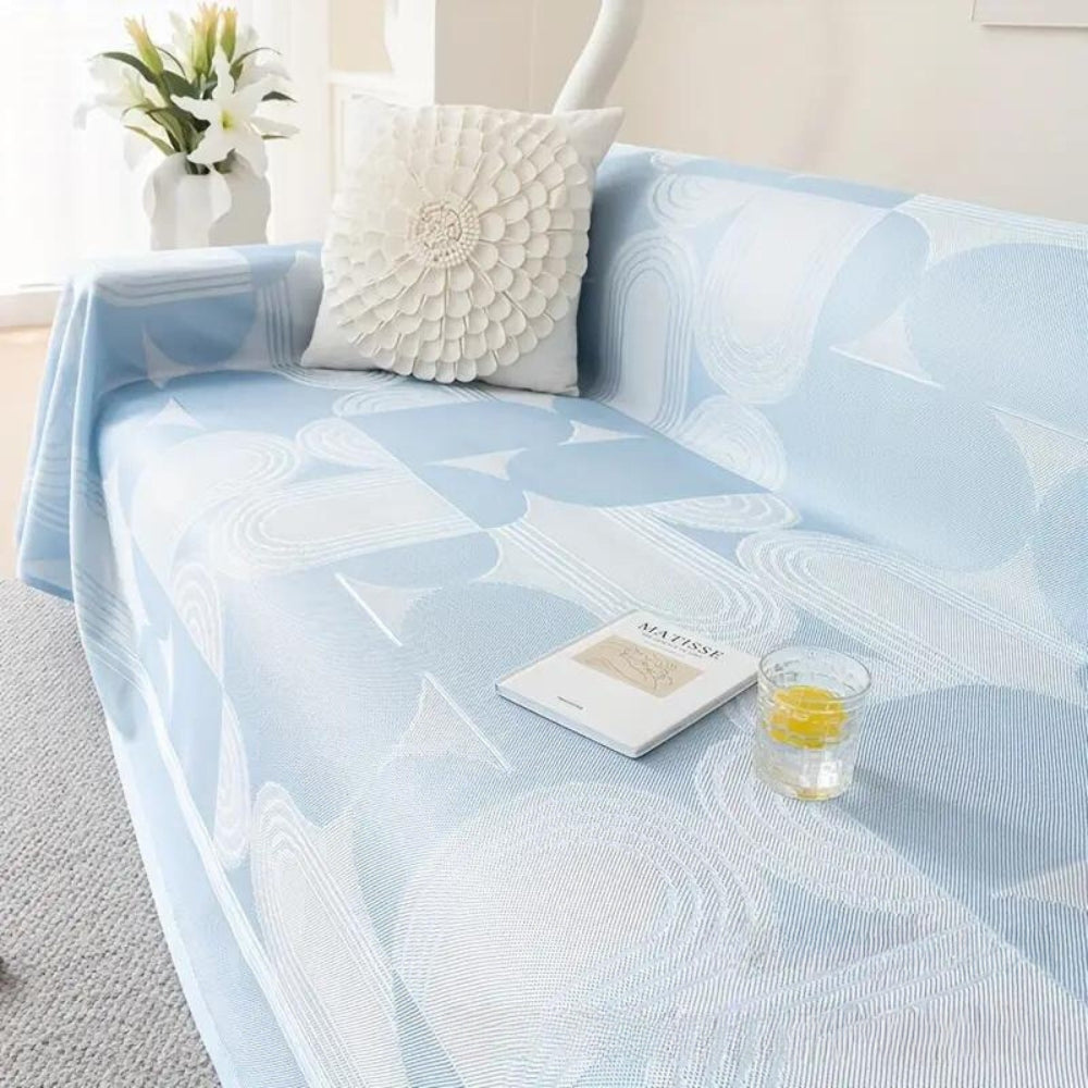 Sofa Cover Cooling Breathable Elegant Design Beige