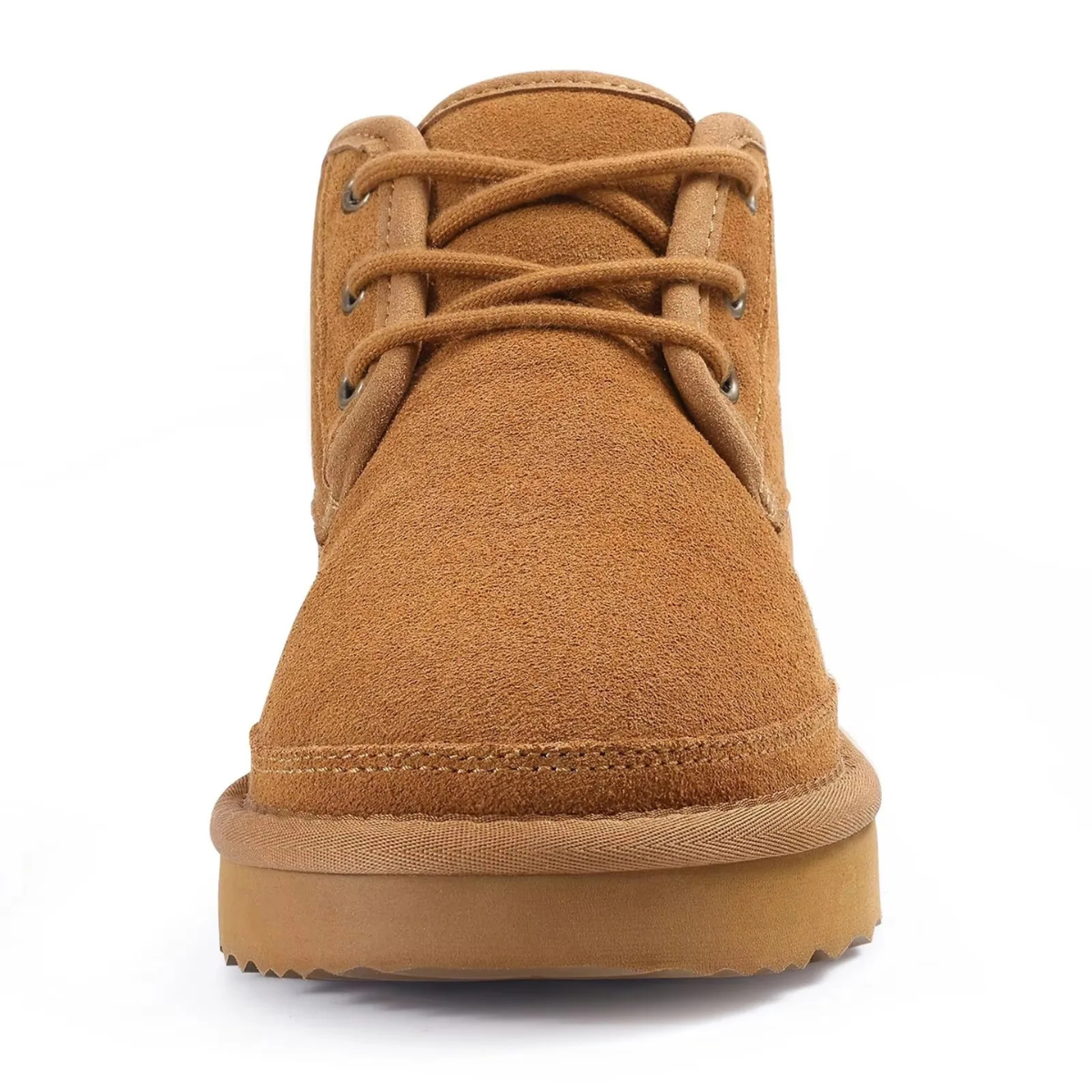 Men's Suede Insulated Snow Boots Warm Fur Lined Non Slip