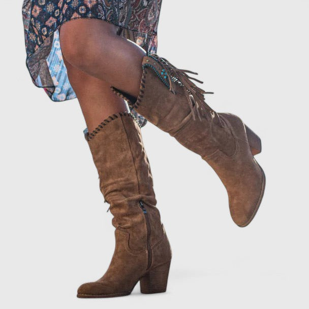 Women's Western Fringe Boots