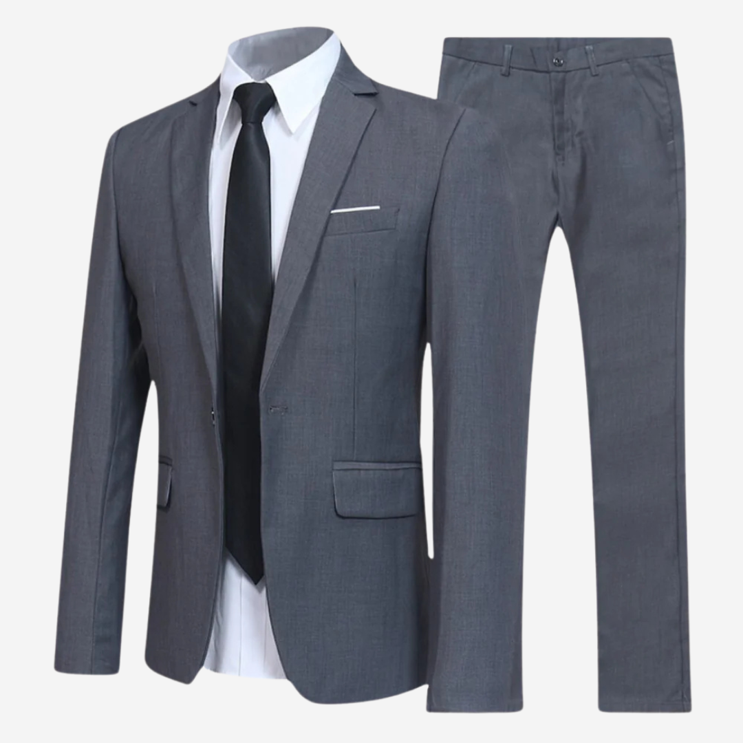 Men's 2-Piece Suit Luxurious Wool