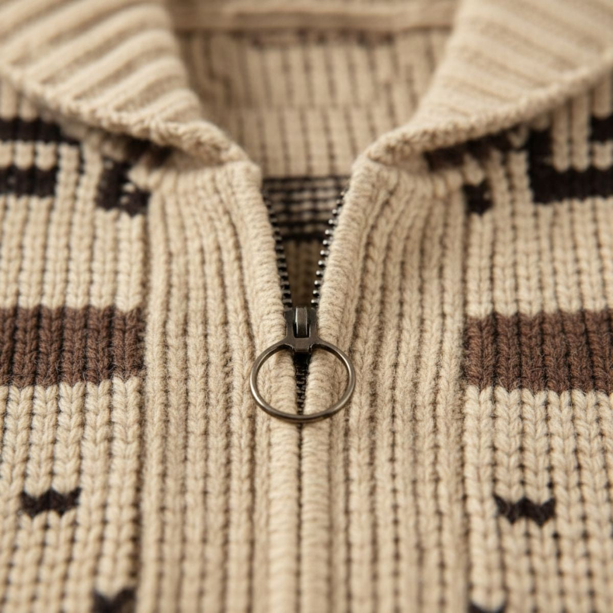 Men's Cashmere Cardigan Shawl Collar Button Up Knit