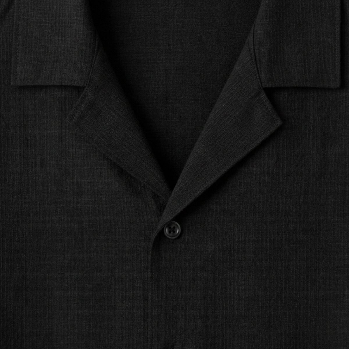 Men's Casual Button Up Shirt Loose Fit Cotton Turn Down Collar