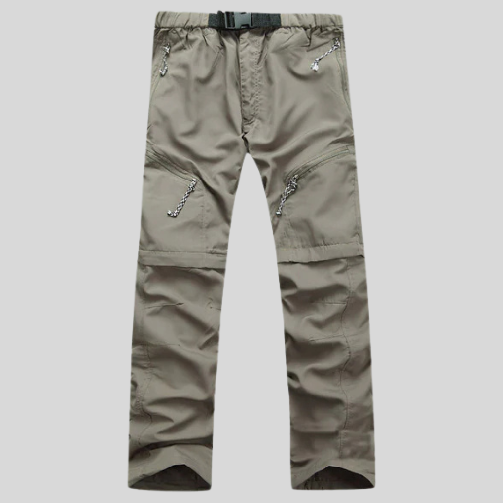 Men's Convertible Hiking Pants Rugged Water Resistant