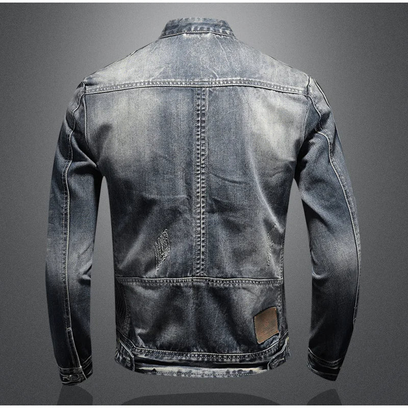 Men's Classic Denim Jacket Blue
