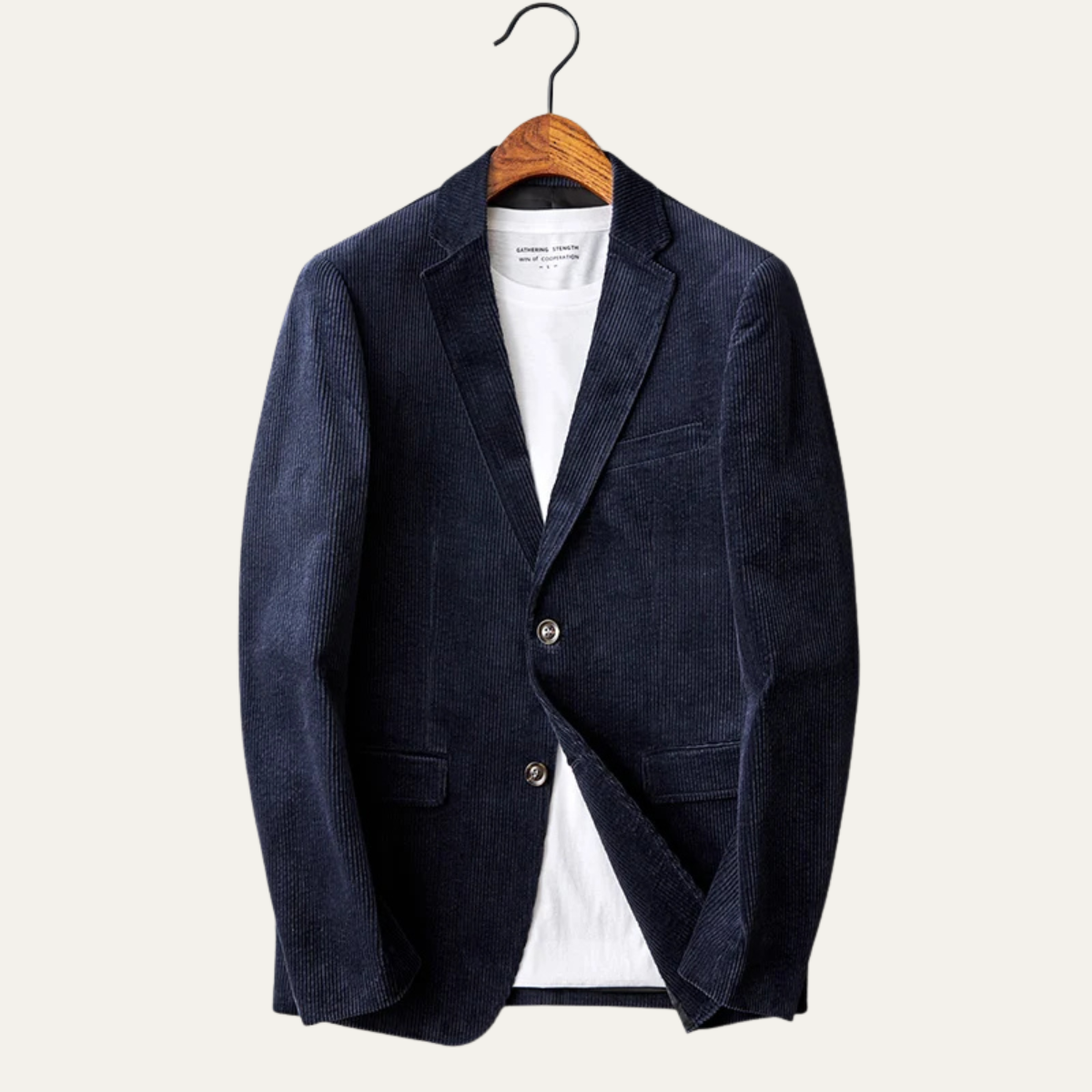 Men's Corduroy Blazer Jacket Slim Fit