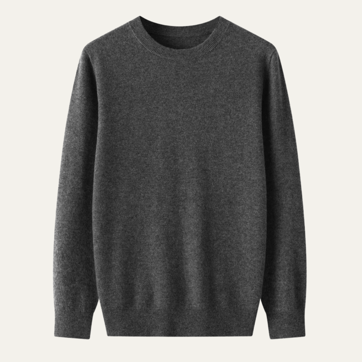 Men's Merino Wool O-Neck Sweater