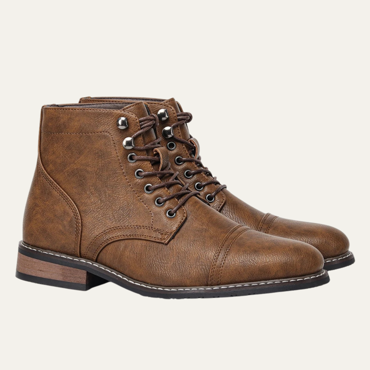 Porto Cervo Men's Leather Ankle Boots