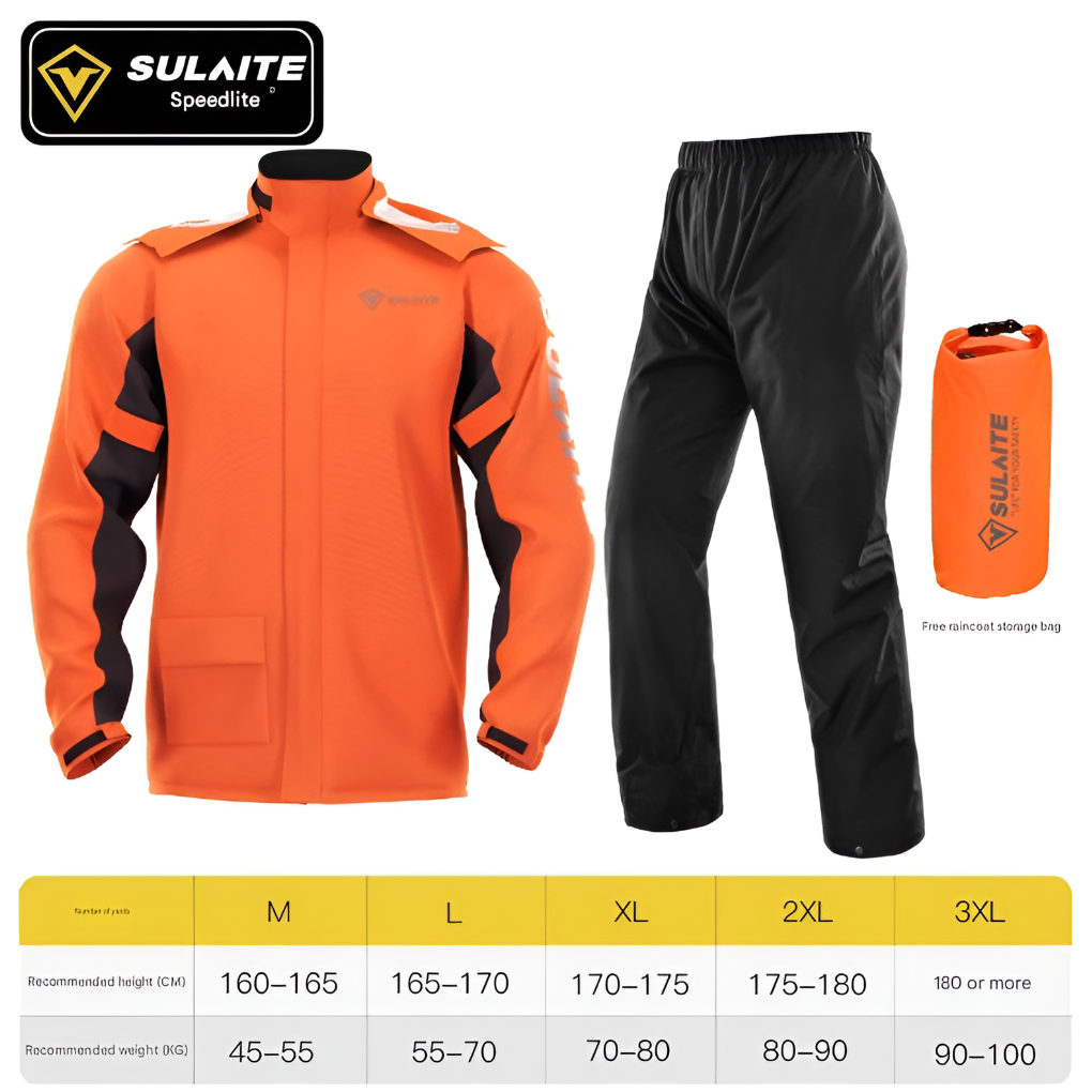 Waterproof Outdoor Rain Jacket Pants Set