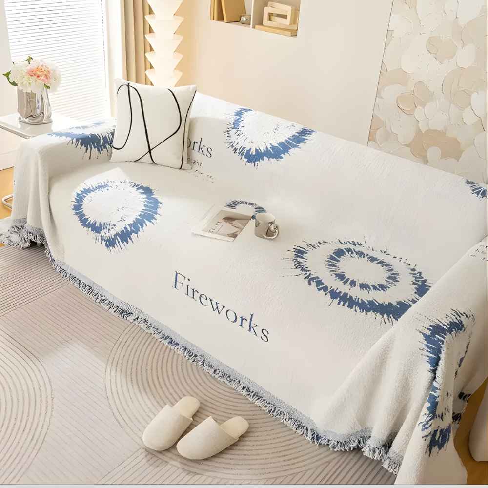 Plush Yarn Double Sided Sofa Slipcover