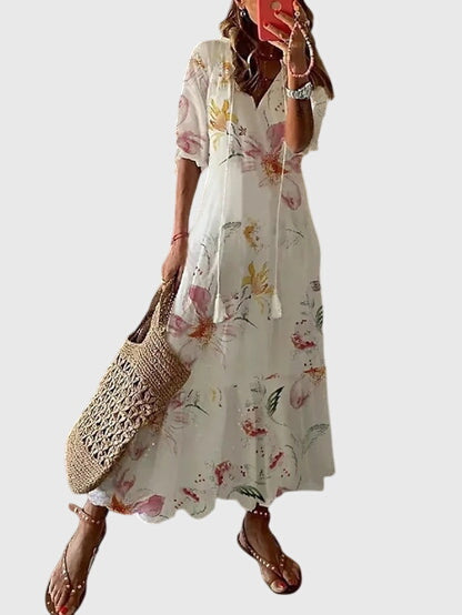 Women's Vintage Summer Boho Dress