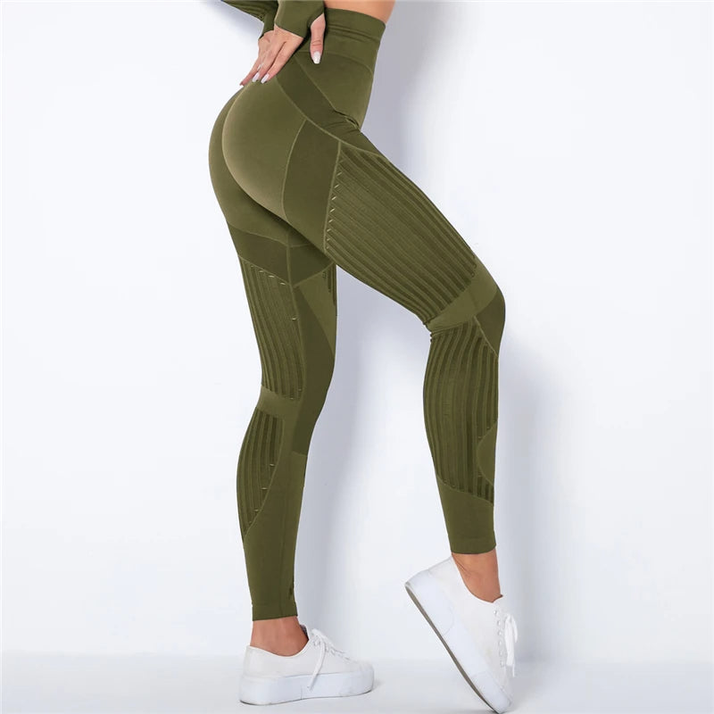 Women's High-Waist Seamless Sculpting Leggings