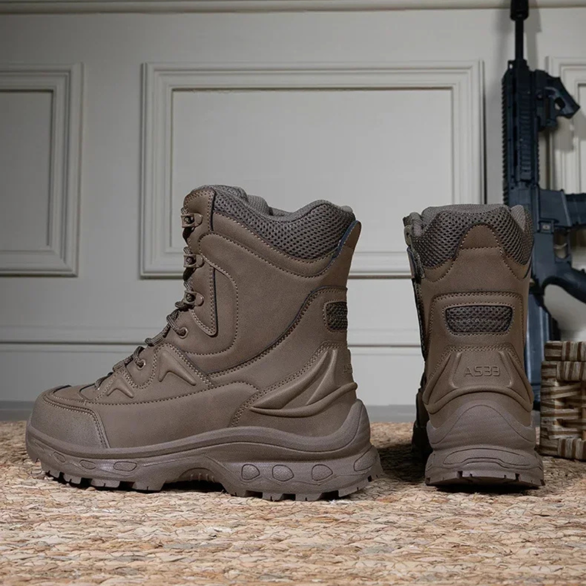 Windmill Ridge Men's Waterproof Snow Boots Durable Tactical