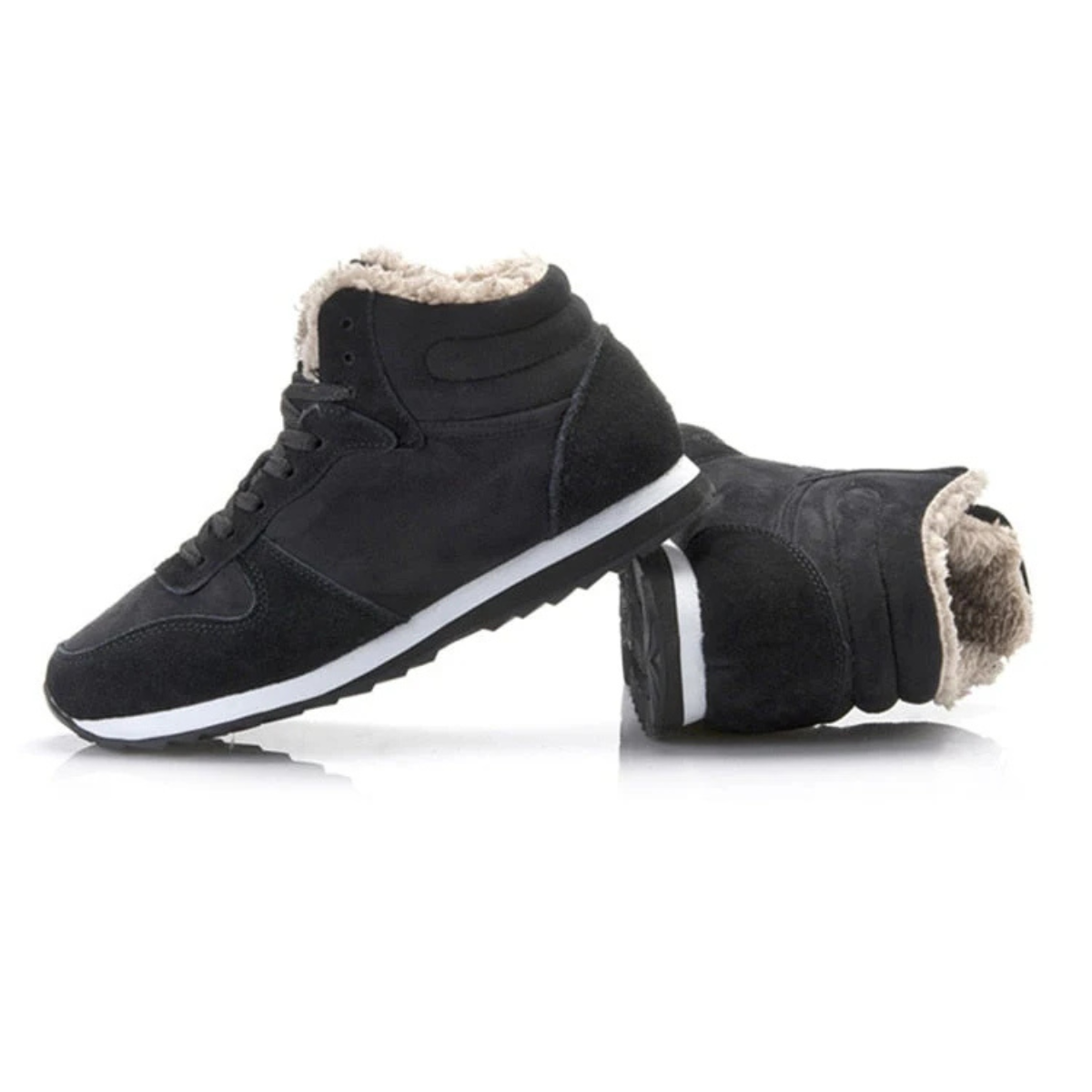 Men's Warm Fleece Lined Ankle Boots