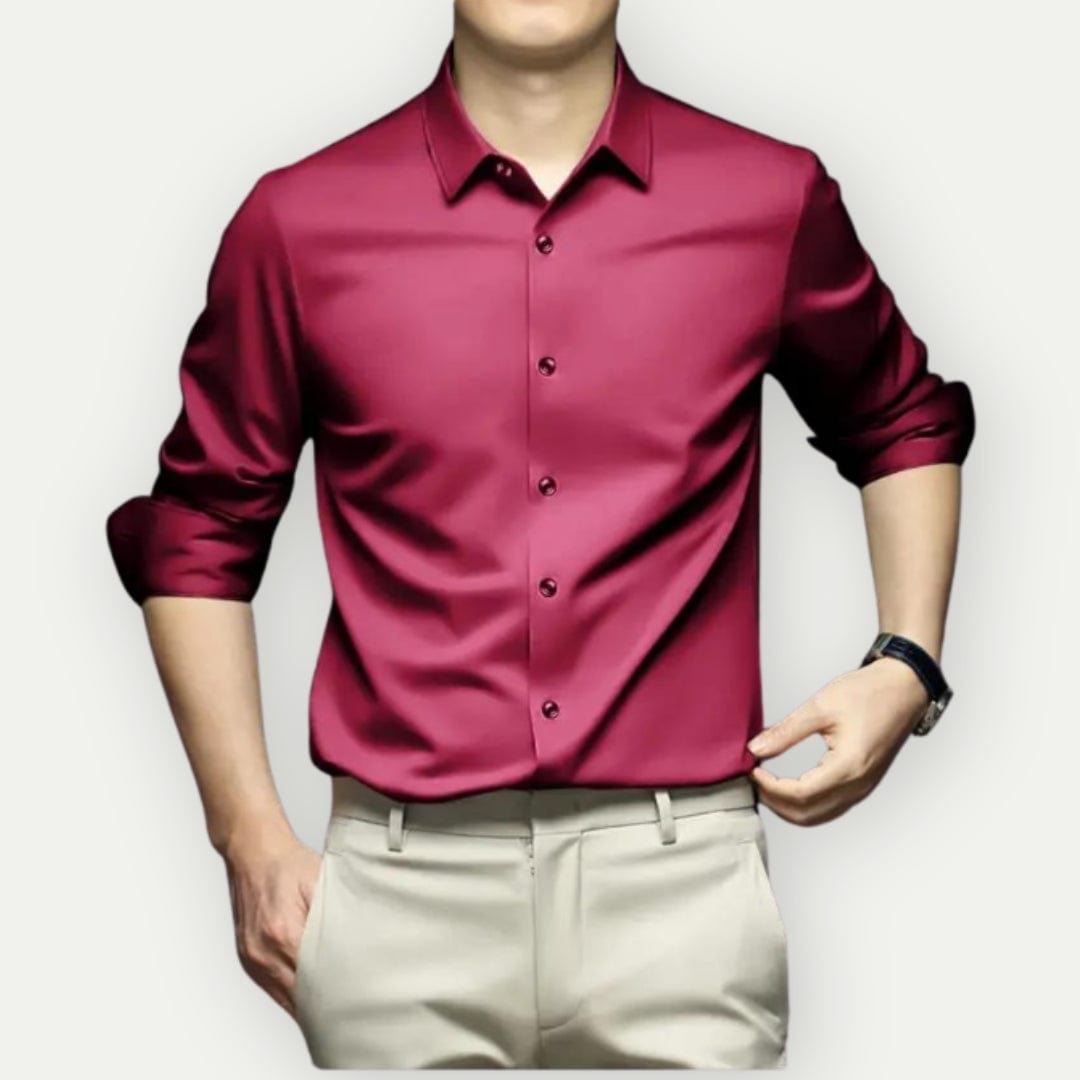 Wrinkle Dress Shirt Non Iron Cotton