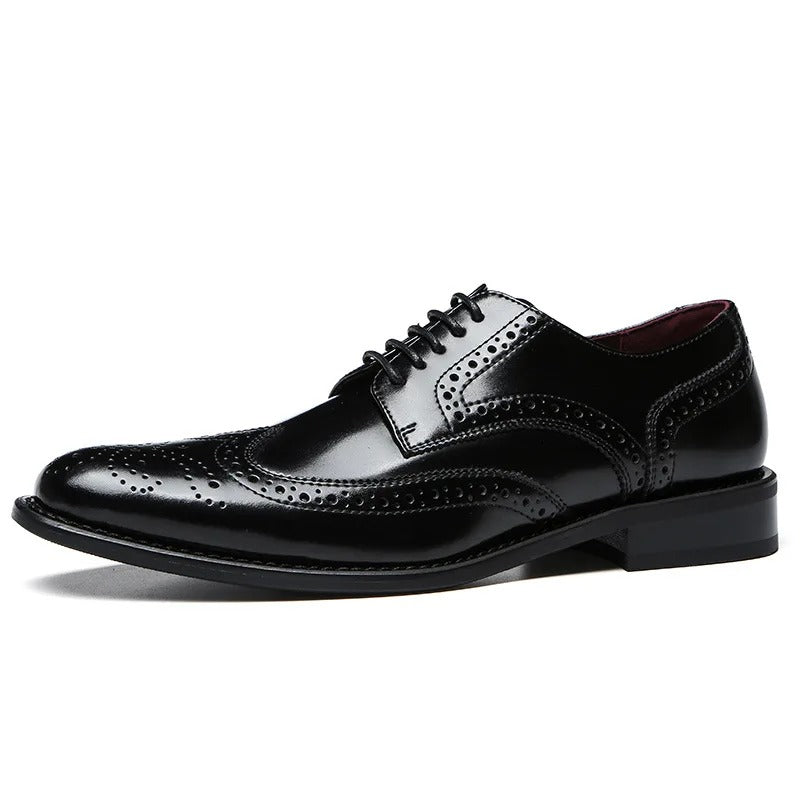 Marbella Men's Faux Leather Brogues Shoes
