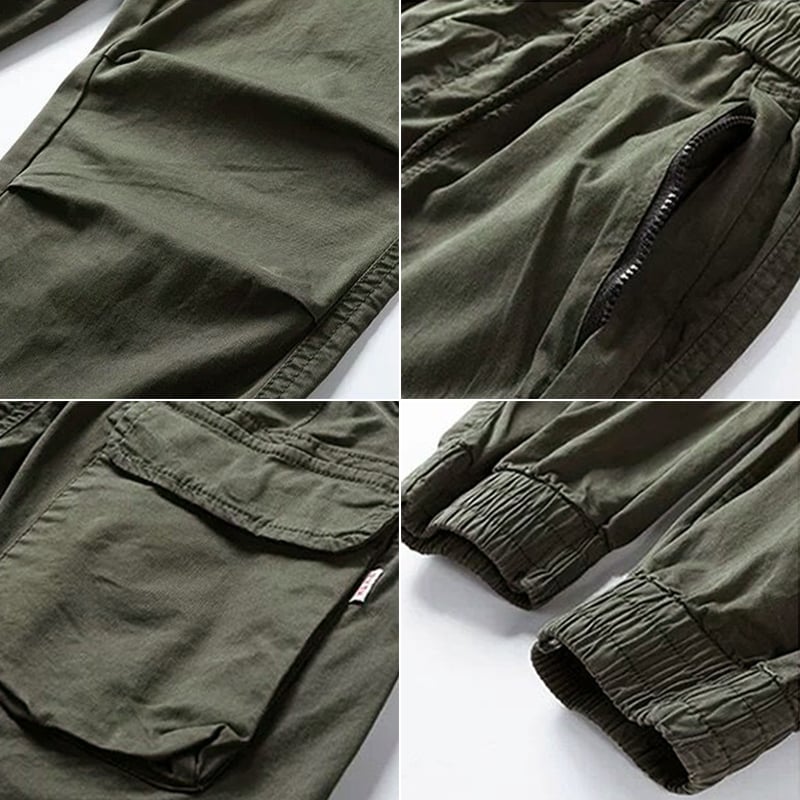 Men's Cargo Pants Stretchable Rugged Beige