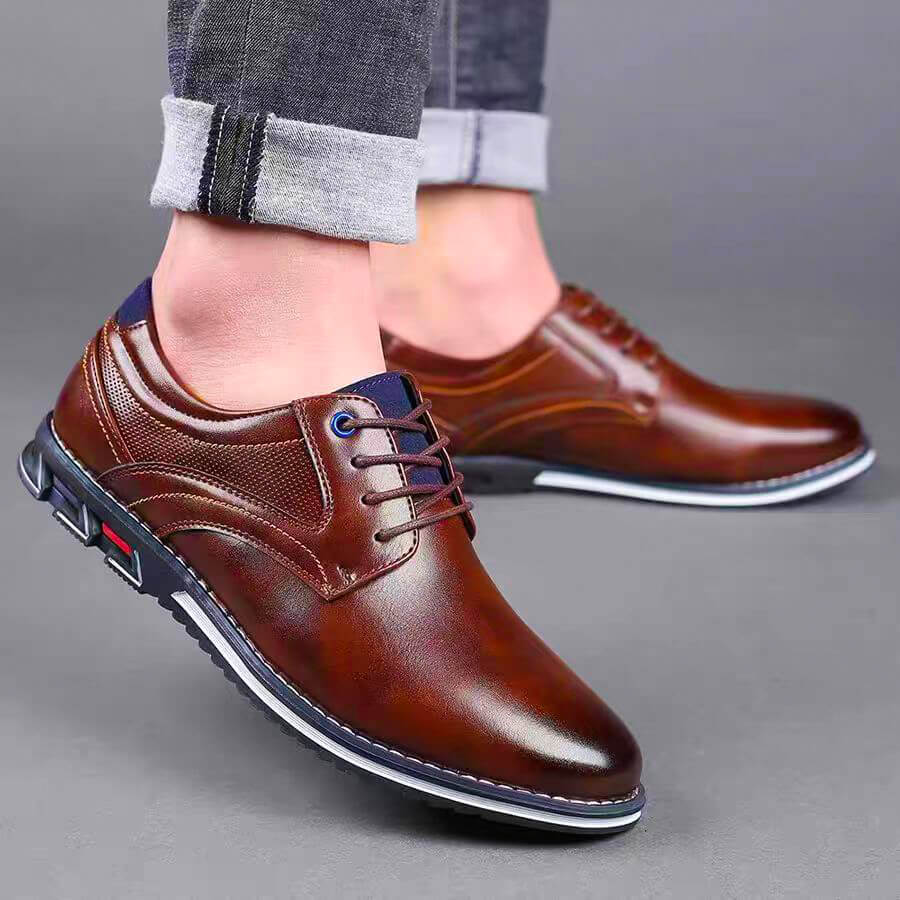 Men's Lucciano Santi Leather Shoes