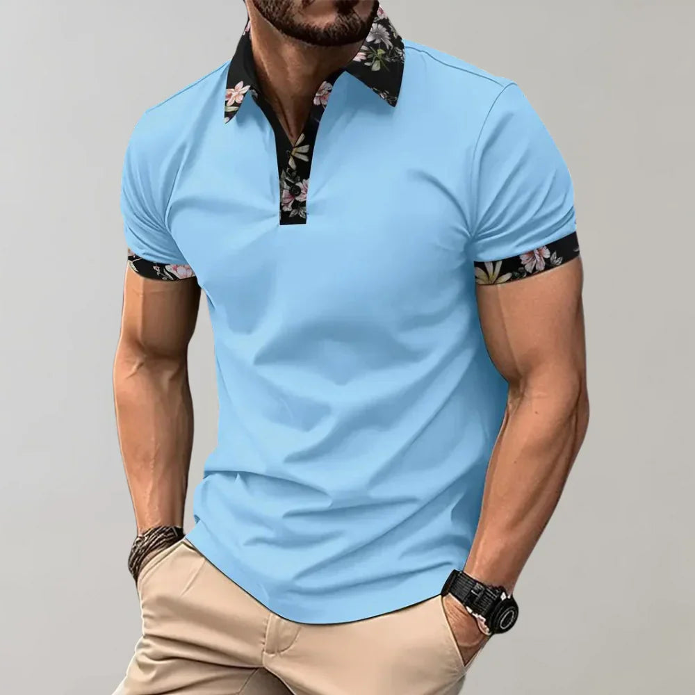 Men's Short Sleeve Polo Shirt Classic Fit