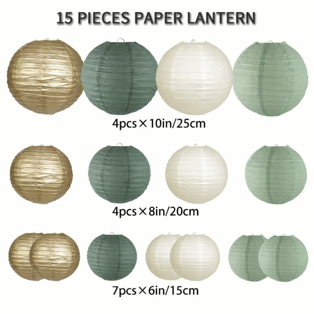 Paper Lanterns Round - Vonnera