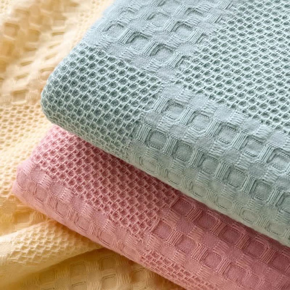 Soft Waffle Weave Blanket