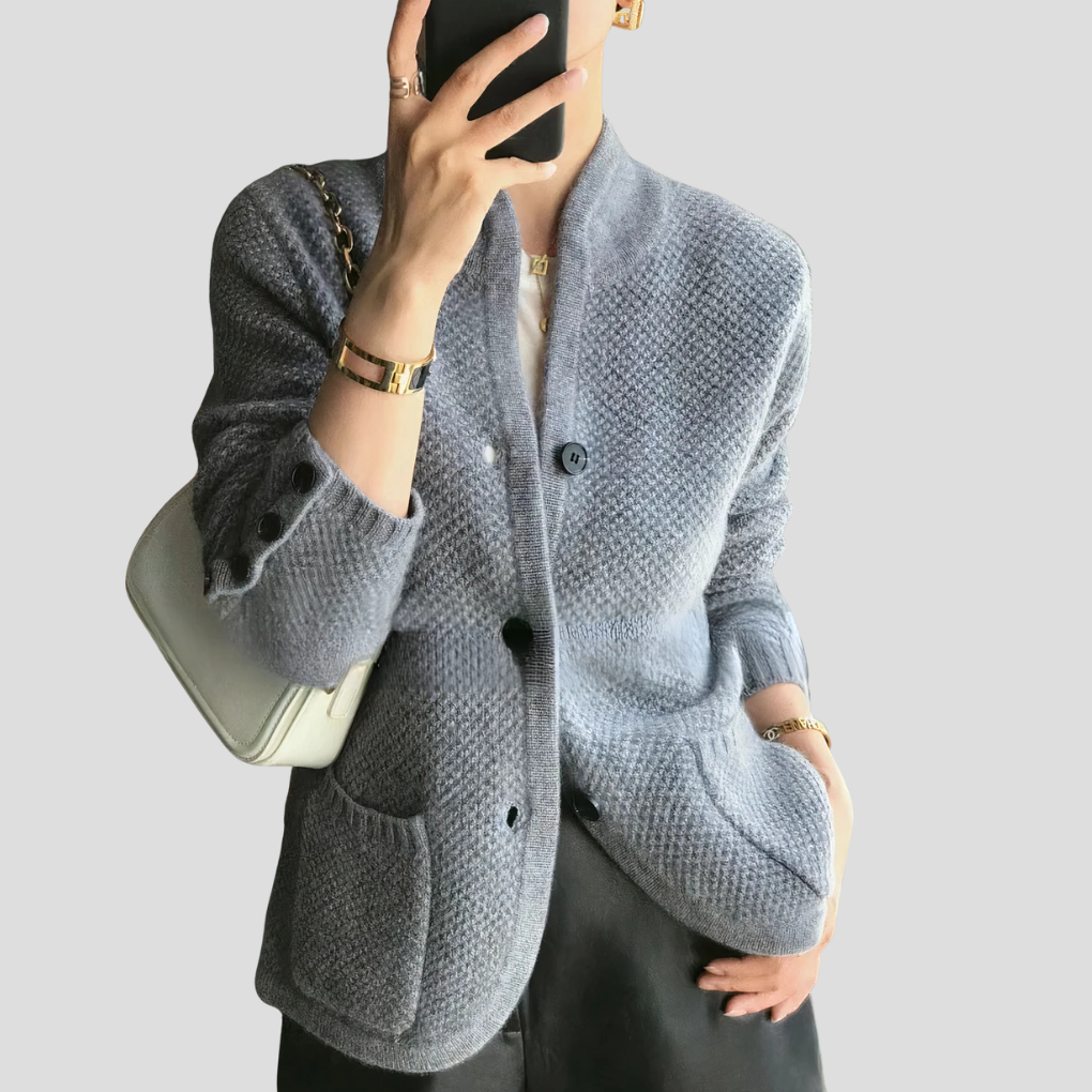 Women's Cashmere V-Neck Cardigan