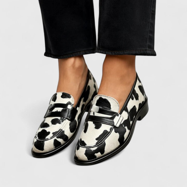 Women's Animal Print Loafers - Vonnera