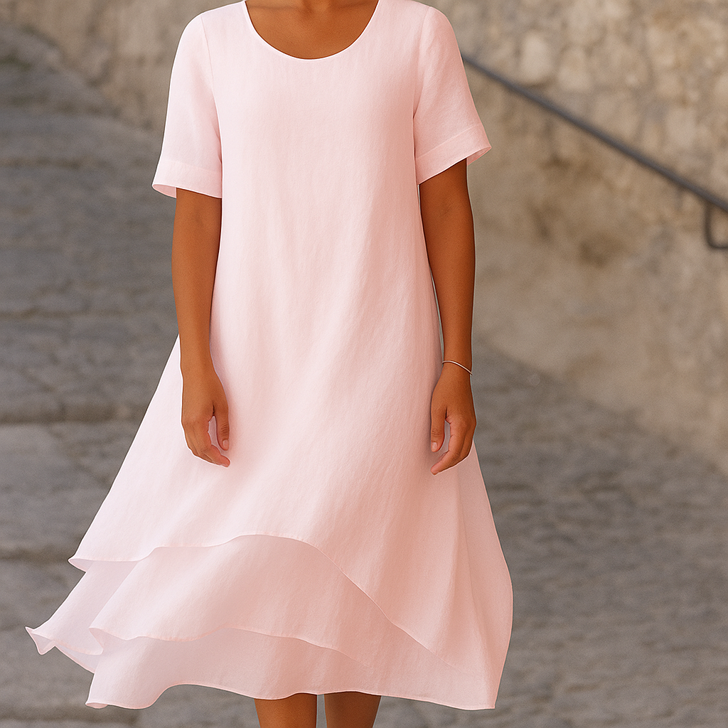 Women's Slit Dress Modern Elegant