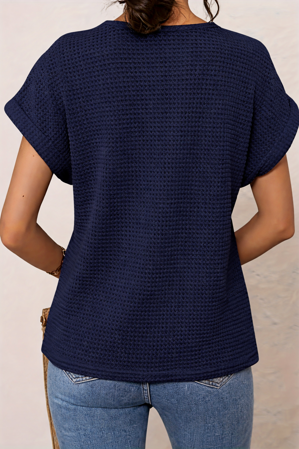 Women's Round Neck Lace Trim