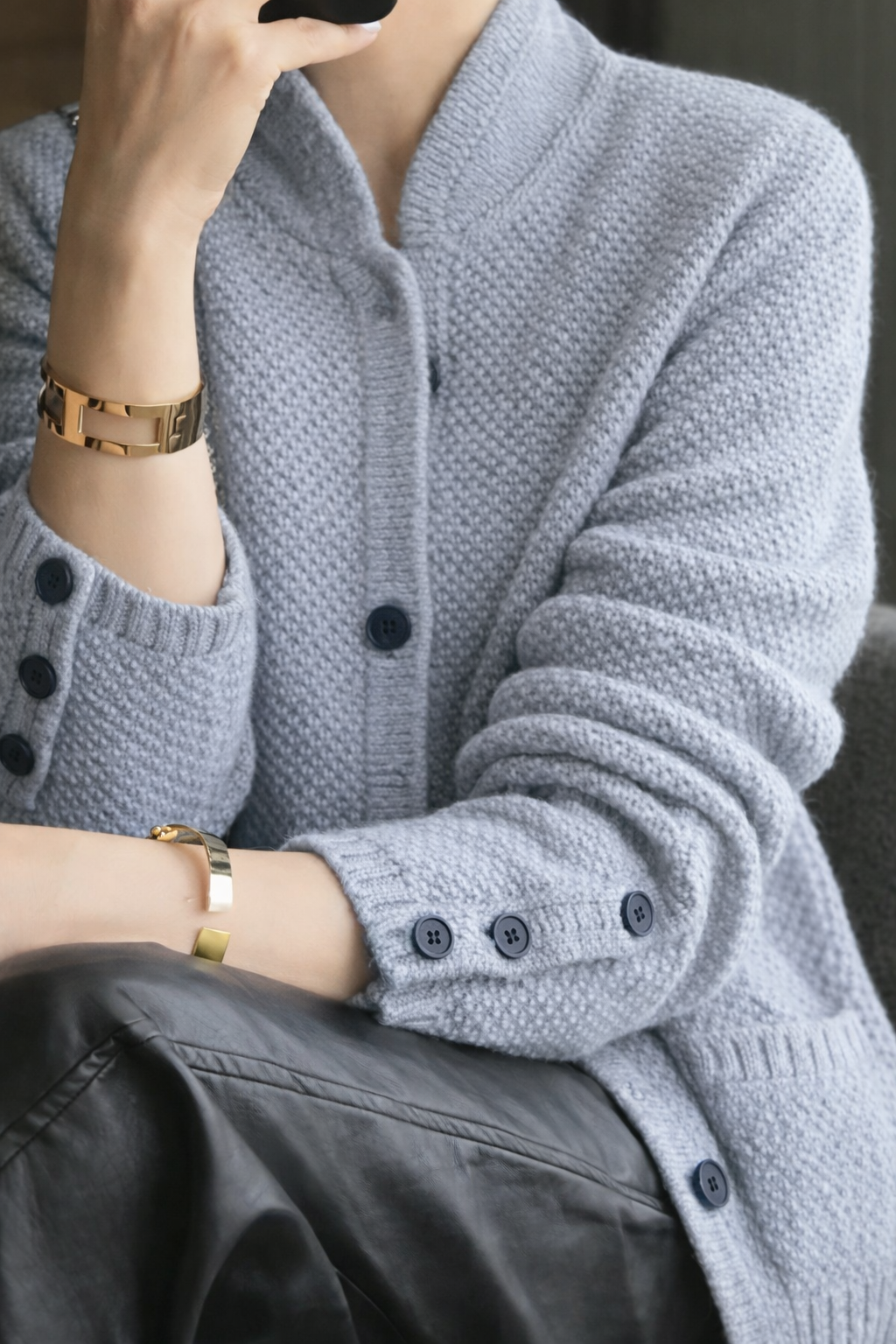 Blair™ | Elegant Cardigan With Buttons
