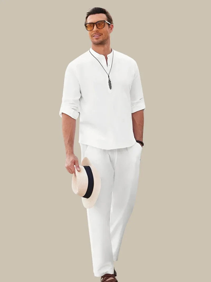 Men's 2-Piece Summer Suit Set