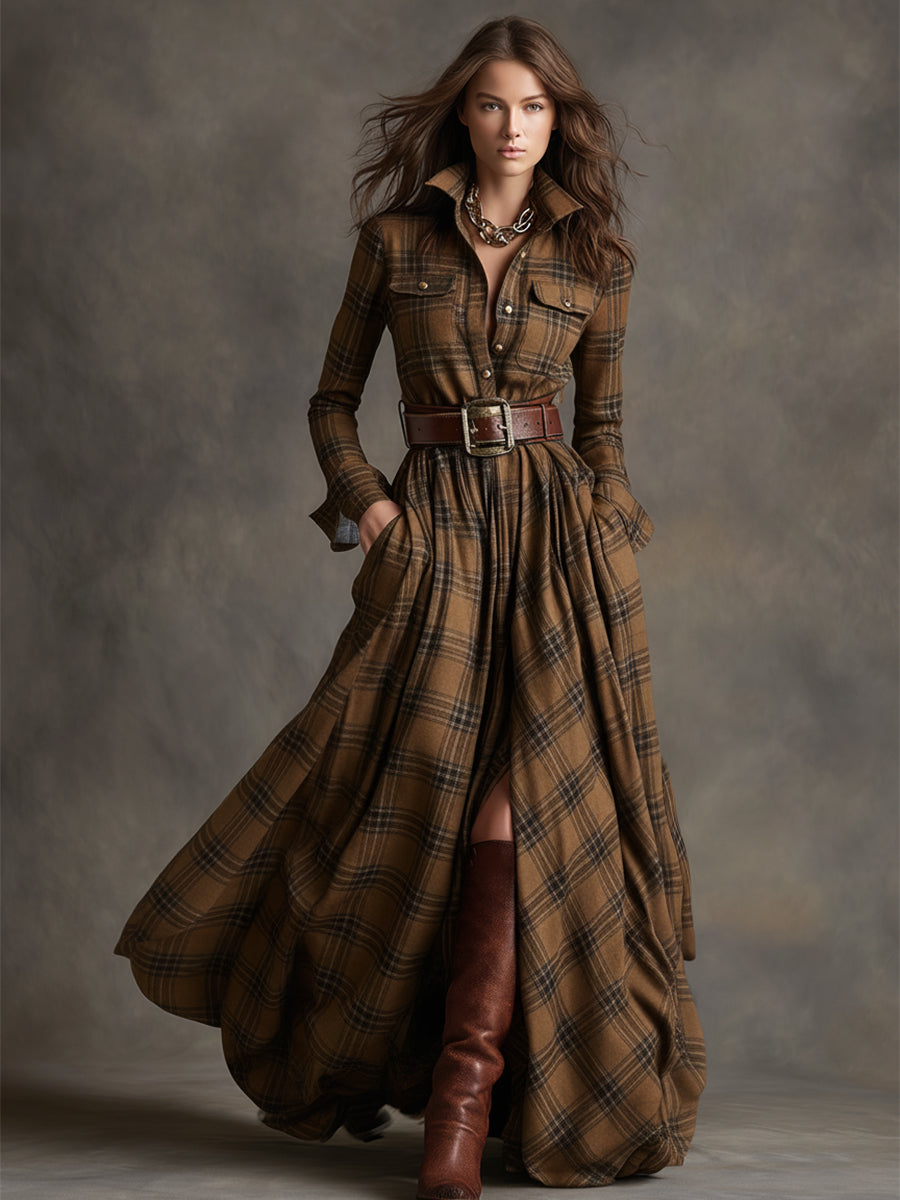Felicity™ | Classic Button-Up Shirt Dress