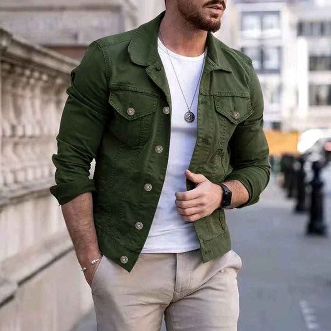 Men's Lightweight Spring Jacket Breathable Water Resistant