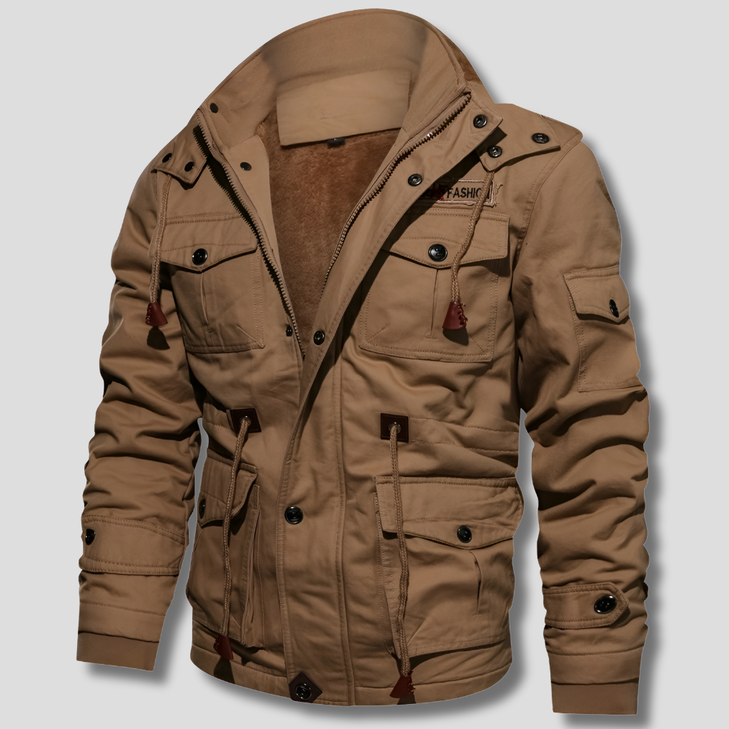 Men's Waterproof Jacket Insulated For Cold Weather