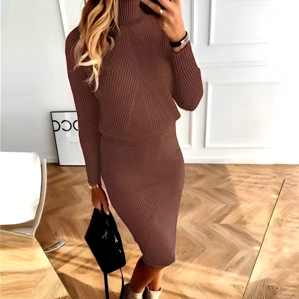 Women's Sweater Dress Relaxed Fit Warm