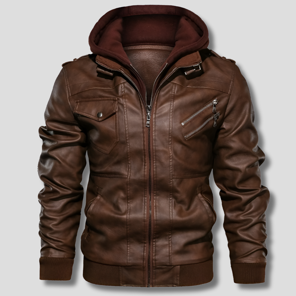 Men's Leather Jacket Elevated Style