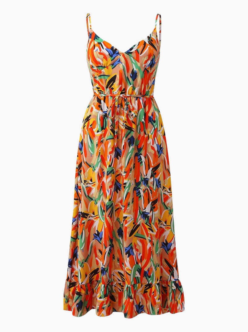 Women's Strappy Midi Dress