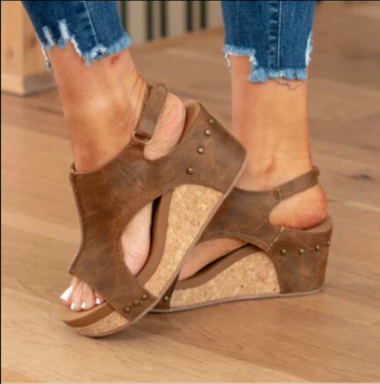 Women's Orthopedic Wedge Sandals Comfortable Elegant
