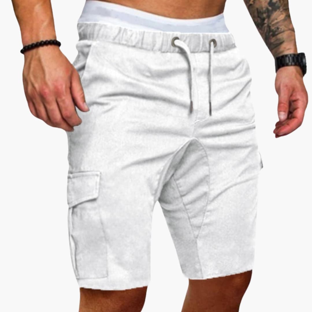 Men's Cargo Shorts Loose Fit Multiple Pockets