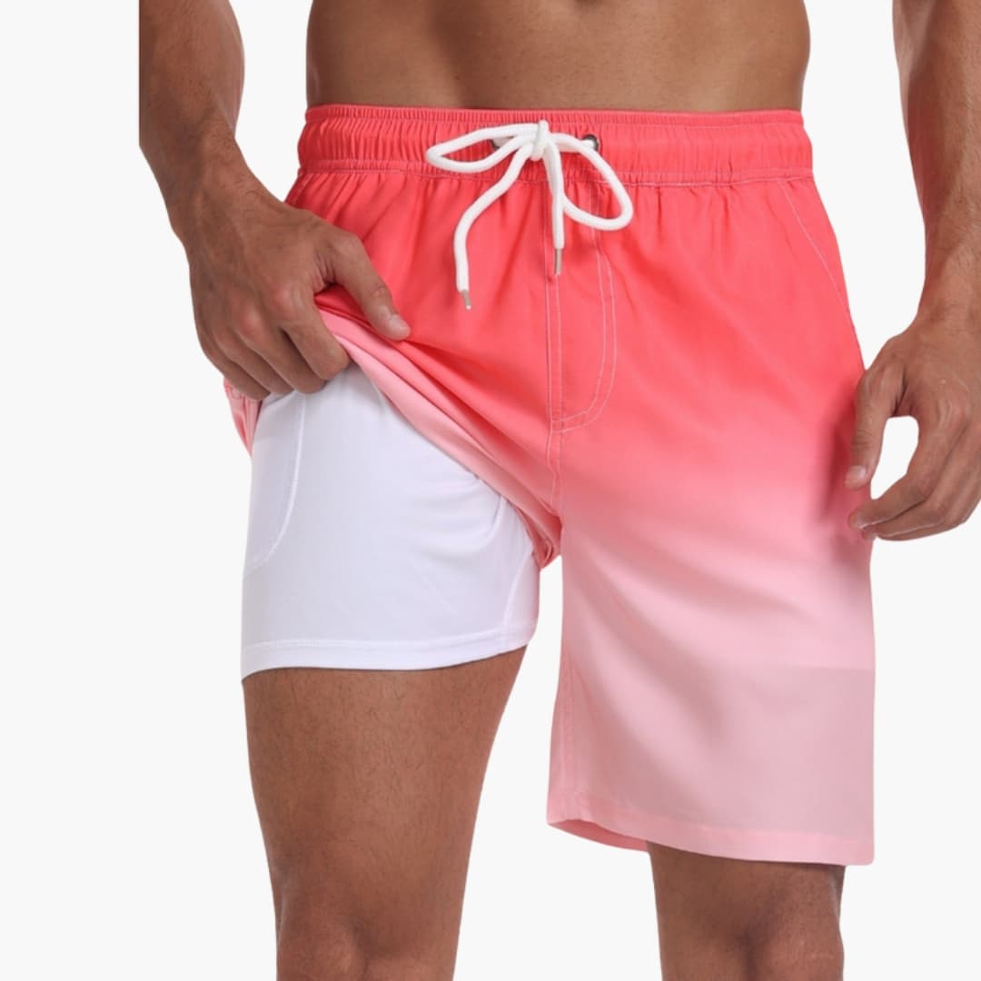 Men's Swim Shorts Drawstring Inner Lining