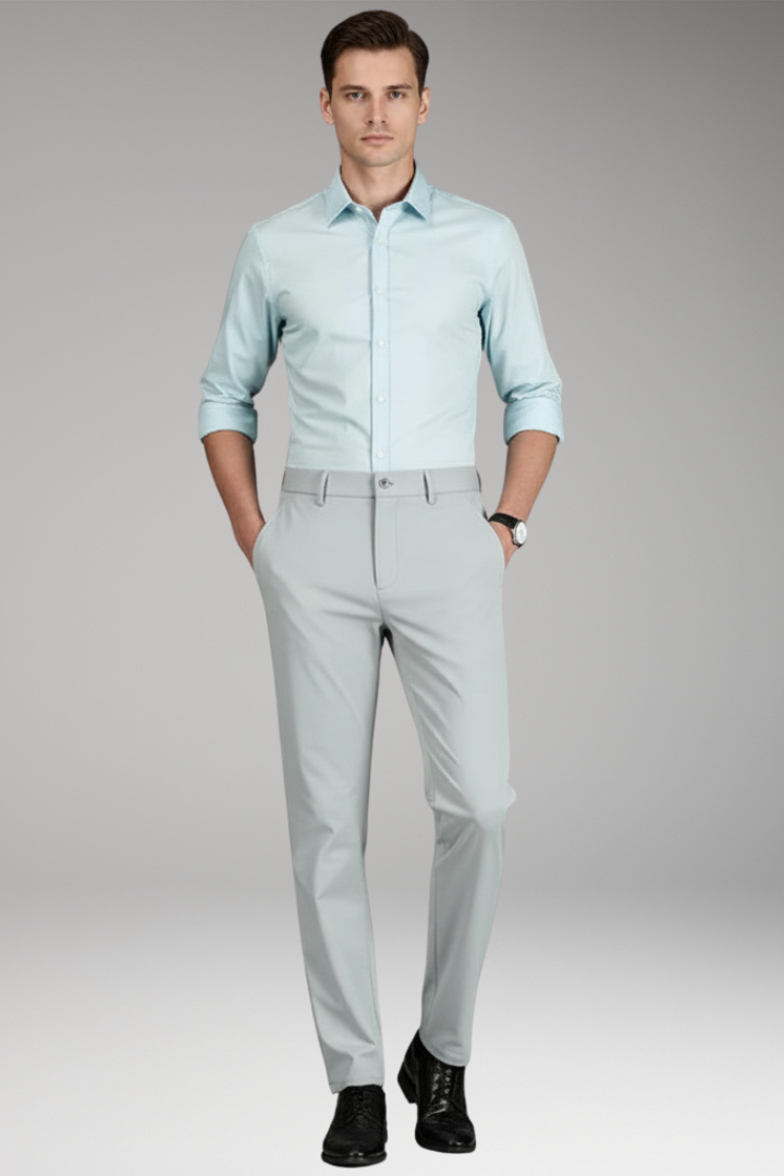 Men's Straight Leg Stretch Trousers