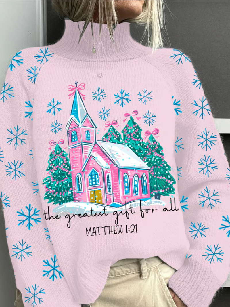 Elegant Women's Christmas Sweater - Vonnera