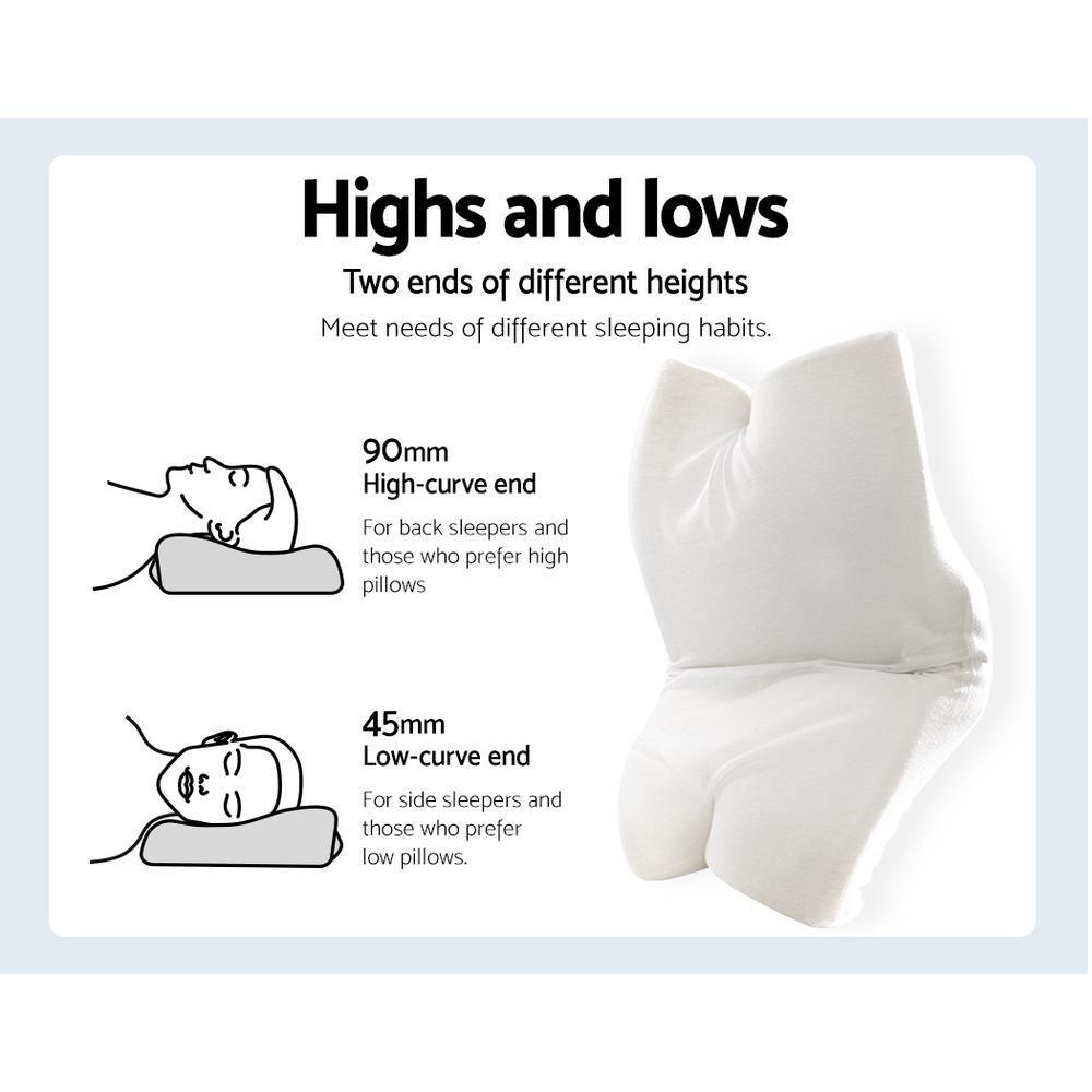 Vonnera Orthopedic Memory Foam Pillow