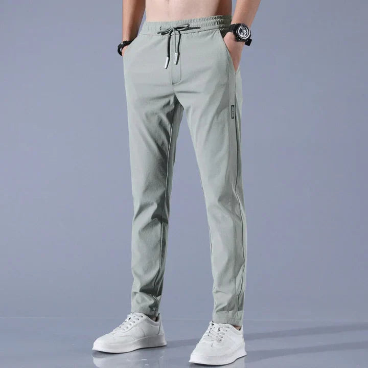Men's Chino Pants Soft Cotton Beige